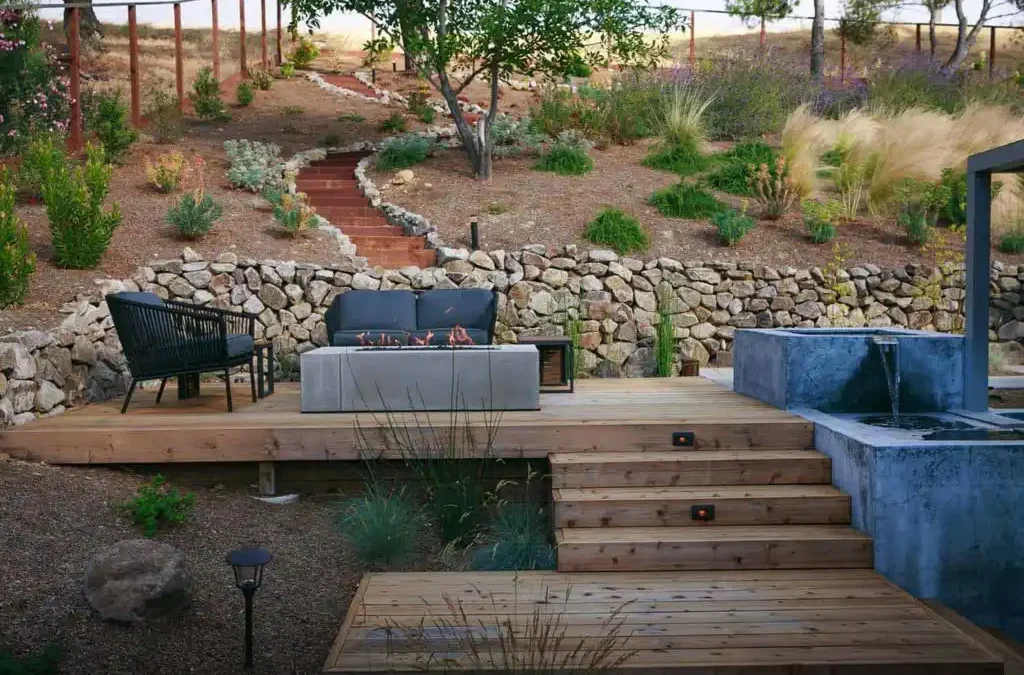 Διαμόρφωση εξωτερικών χώρων – δάπεδα